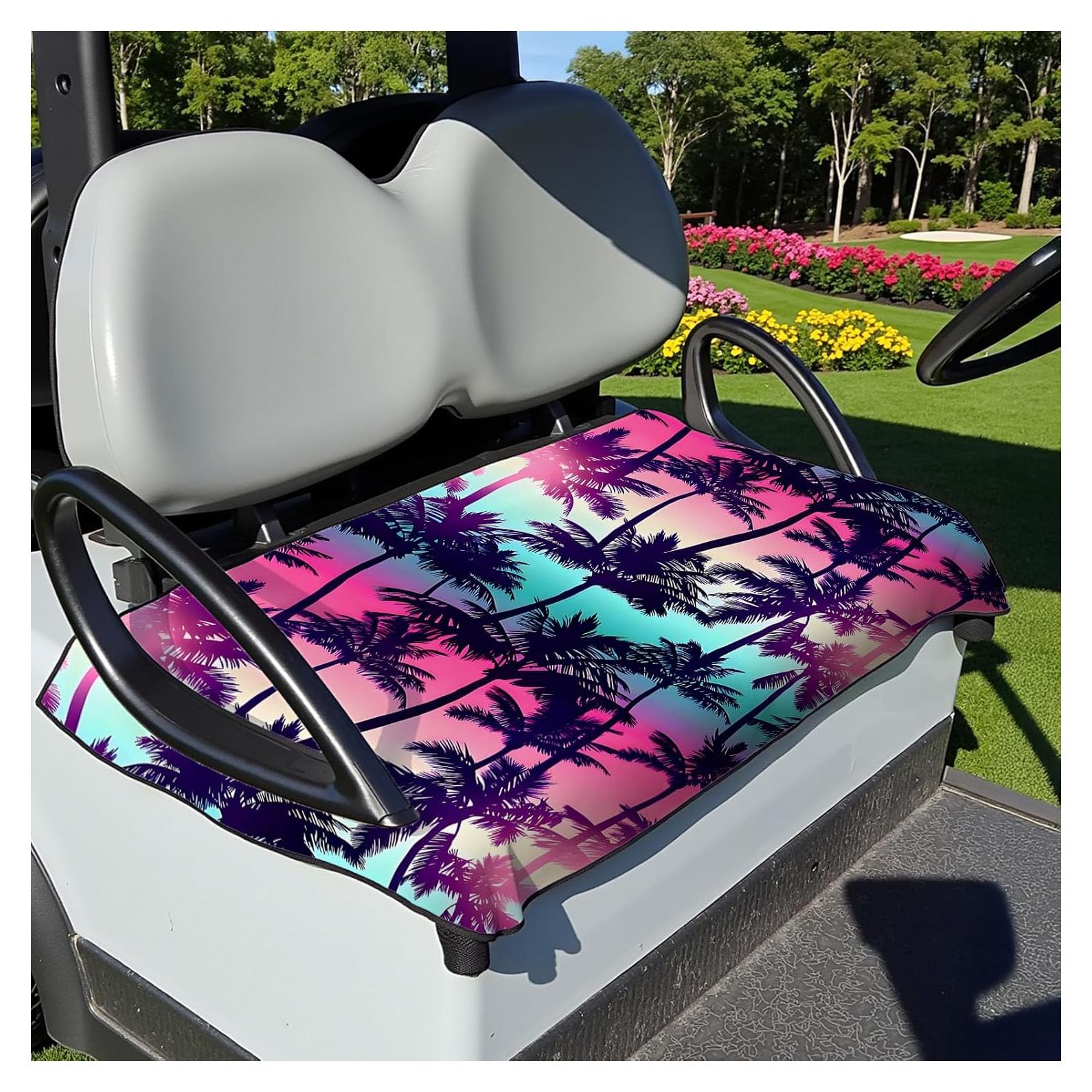 Cubierta de Asiento de Carrito de Golf Neapth Palmera 120x79cm