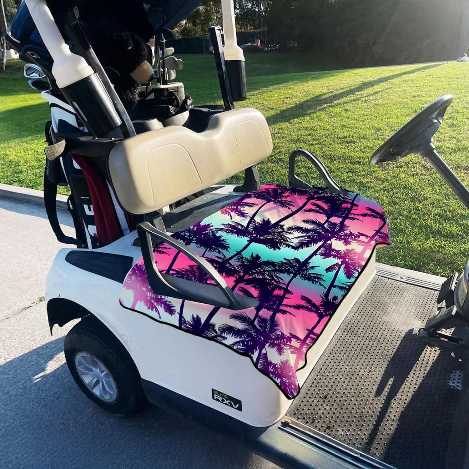 Cubierta de Asiento de Carrito de Golf Neapth Palmera 120x79cm