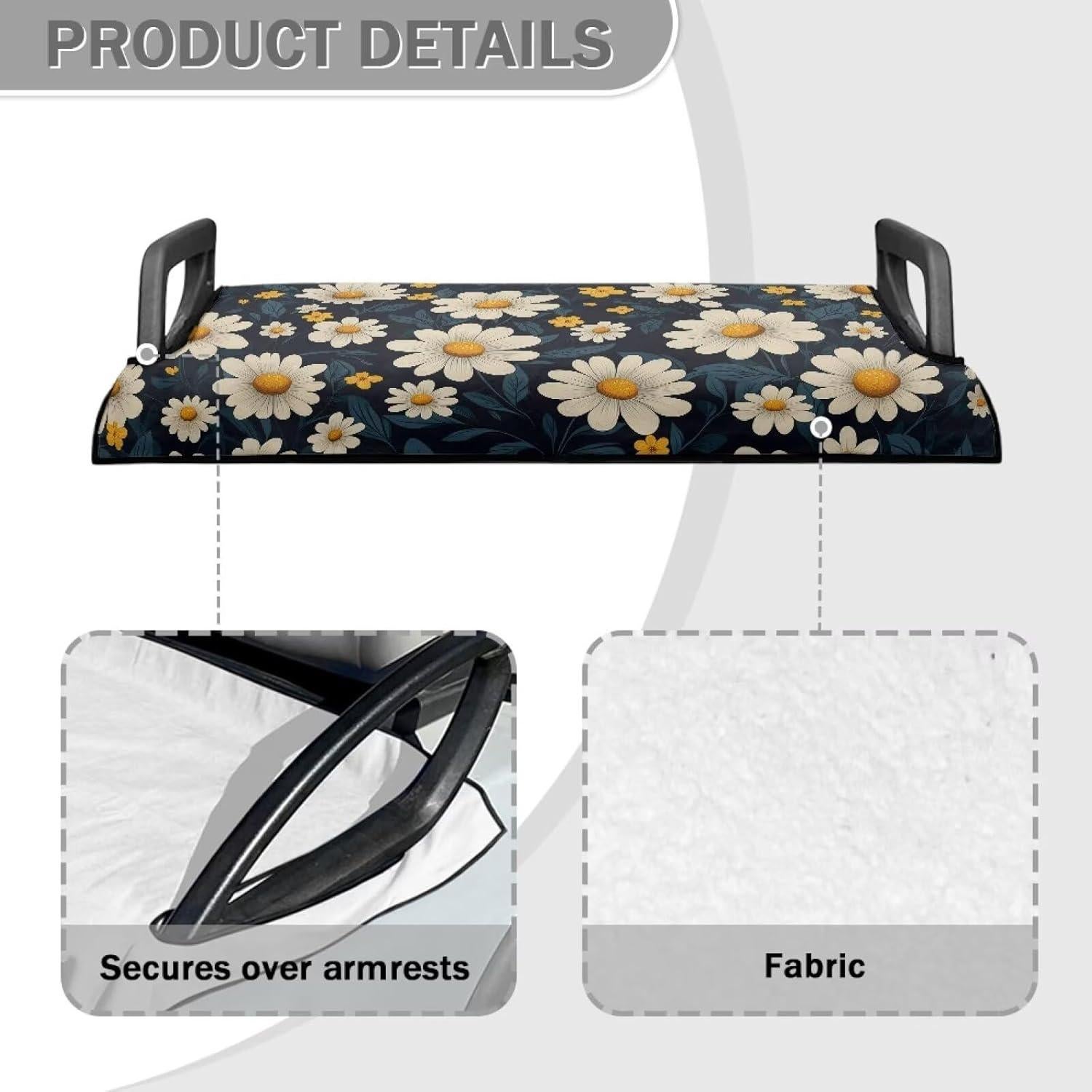 Funda para Carro de Golf TODIYADDU Estampado Flores 127x79cm