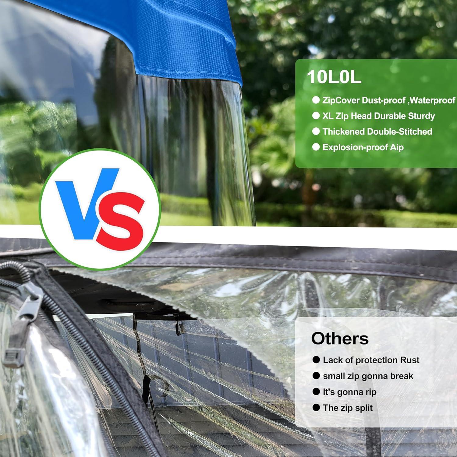 Funda Universal para Carro de Golf 10L0L 220cm Impermeable