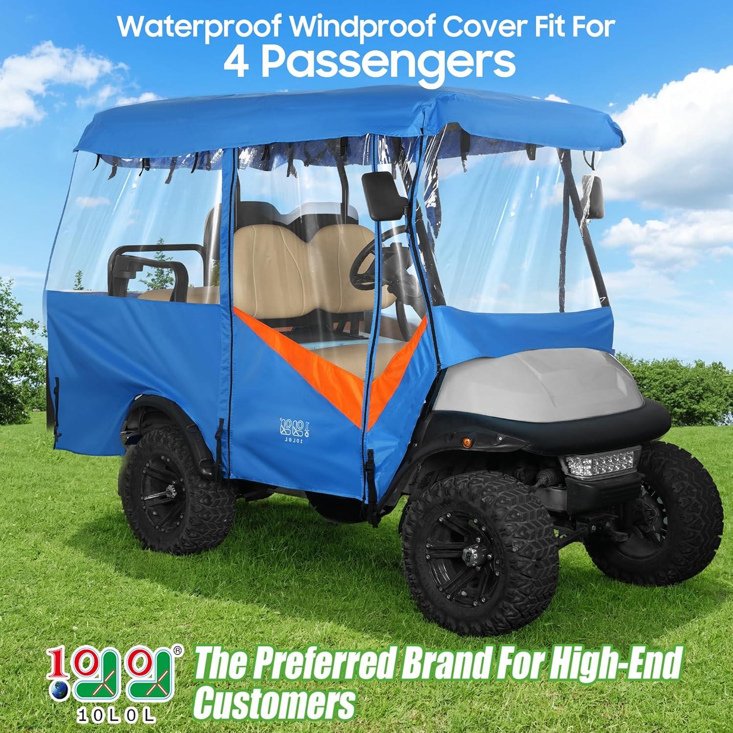 Funda Universal para Carro de Golf 10L0L 220cm Impermeable