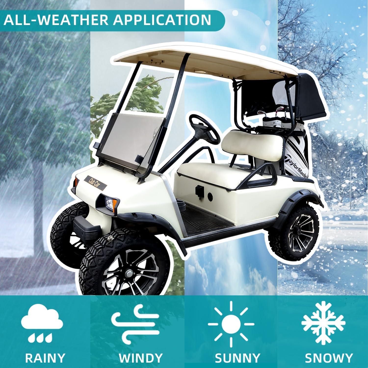 Cubierta de Lluvia para Bolsa Trasera Carro de Golf CartClan