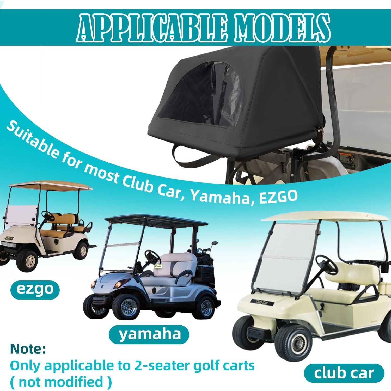 Cubierta de Lluvia para Bolsa Trasera Carro de Golf CartClan