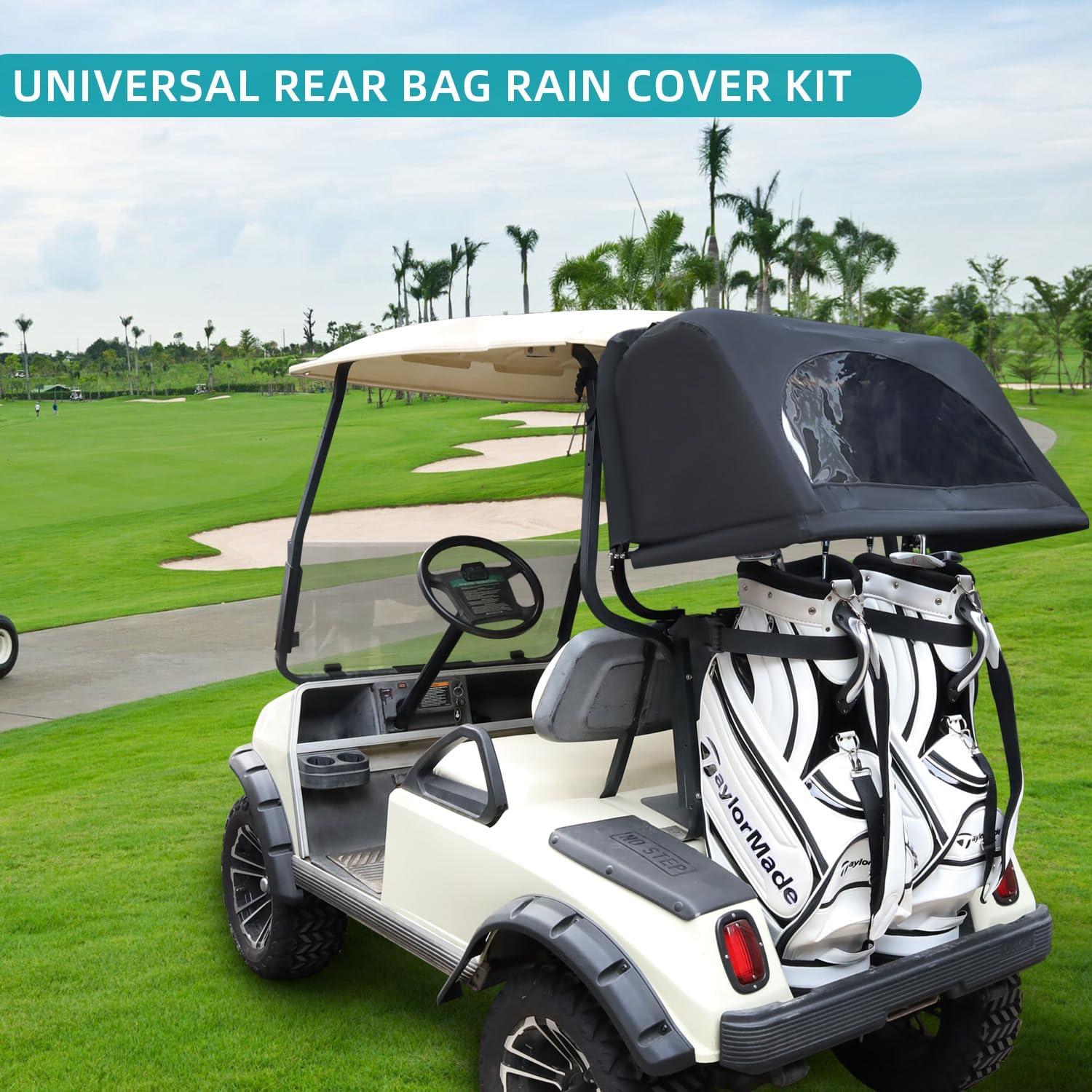 Cubierta de Lluvia para Bolsa Trasera Carro de Golf CartClan