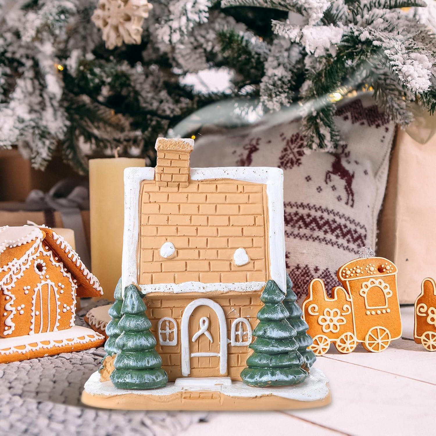 Soporte de Incienso de Retroceso Sieral Casa de Jengibre 10 cm