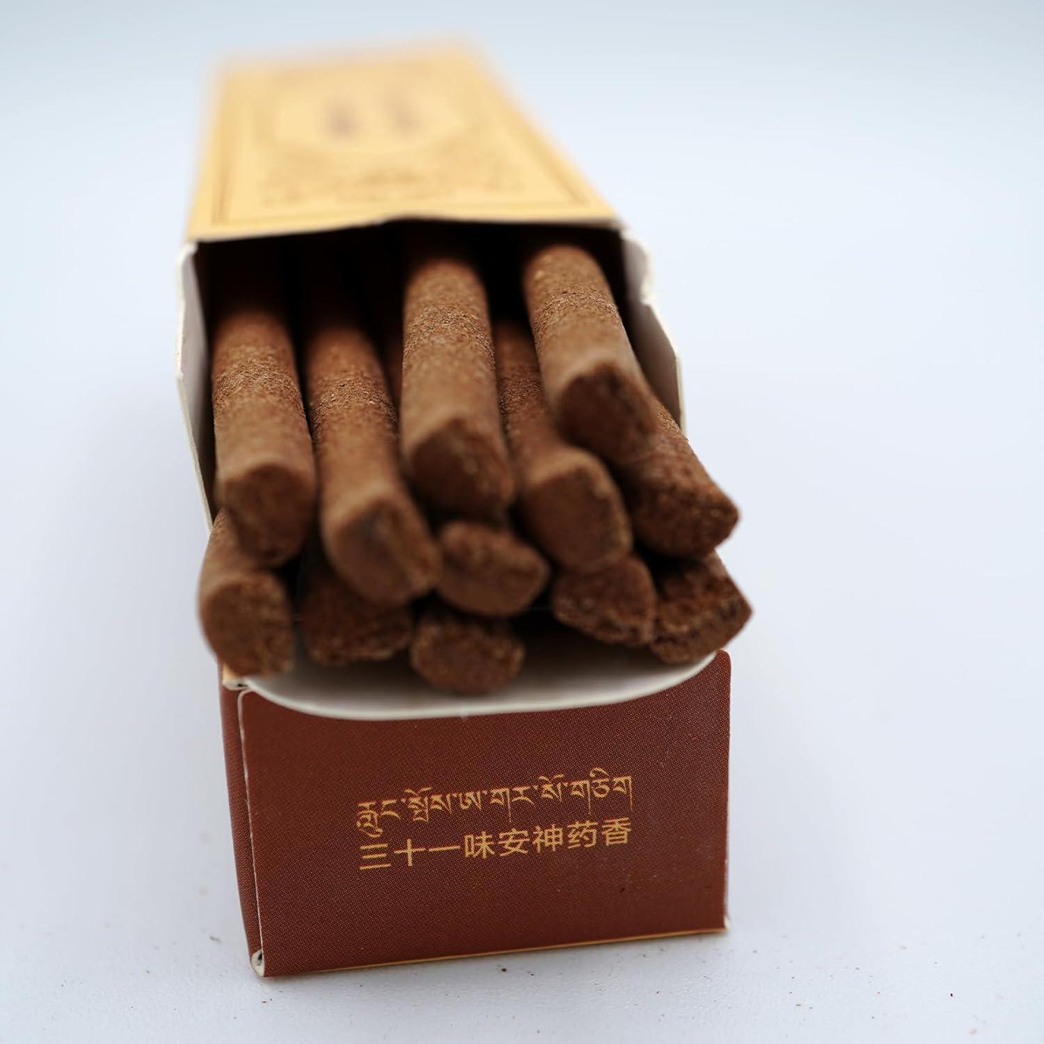 Incienso Calmante Tibetano Tiffanyfx - 2 Cajas de 31 Hierbas