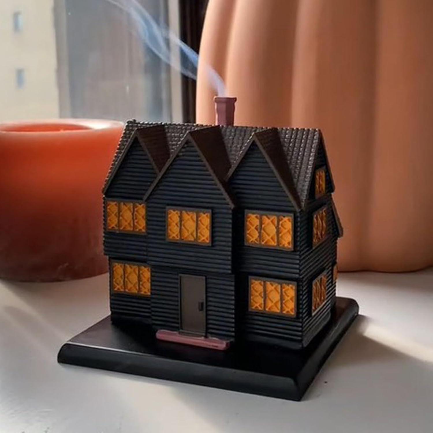 Horno de Incienso MaiQidd Casa de Bruja Decoración Halloween