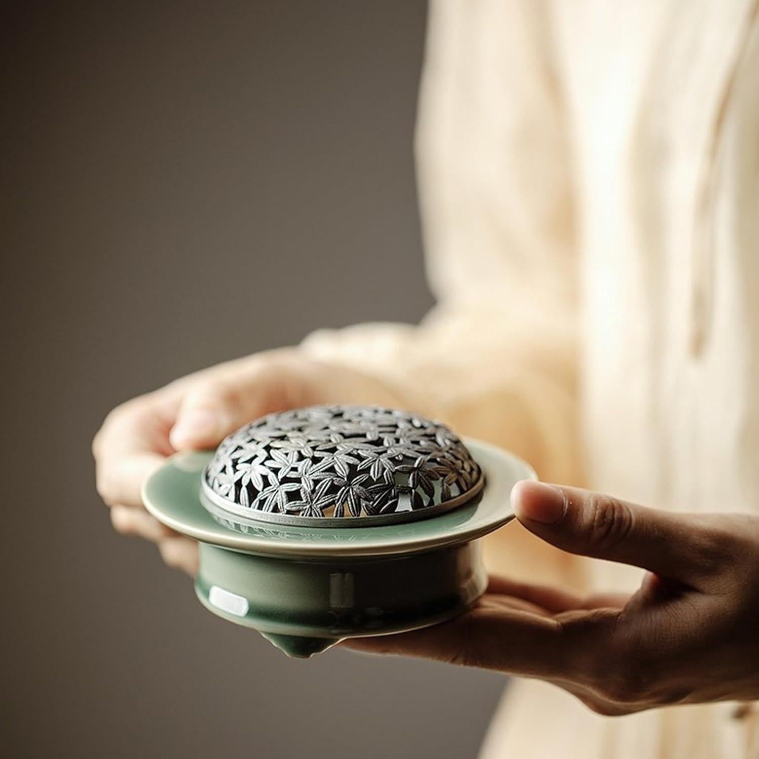 Juego de quemador de incienso Hermit Life con 12 herramientas