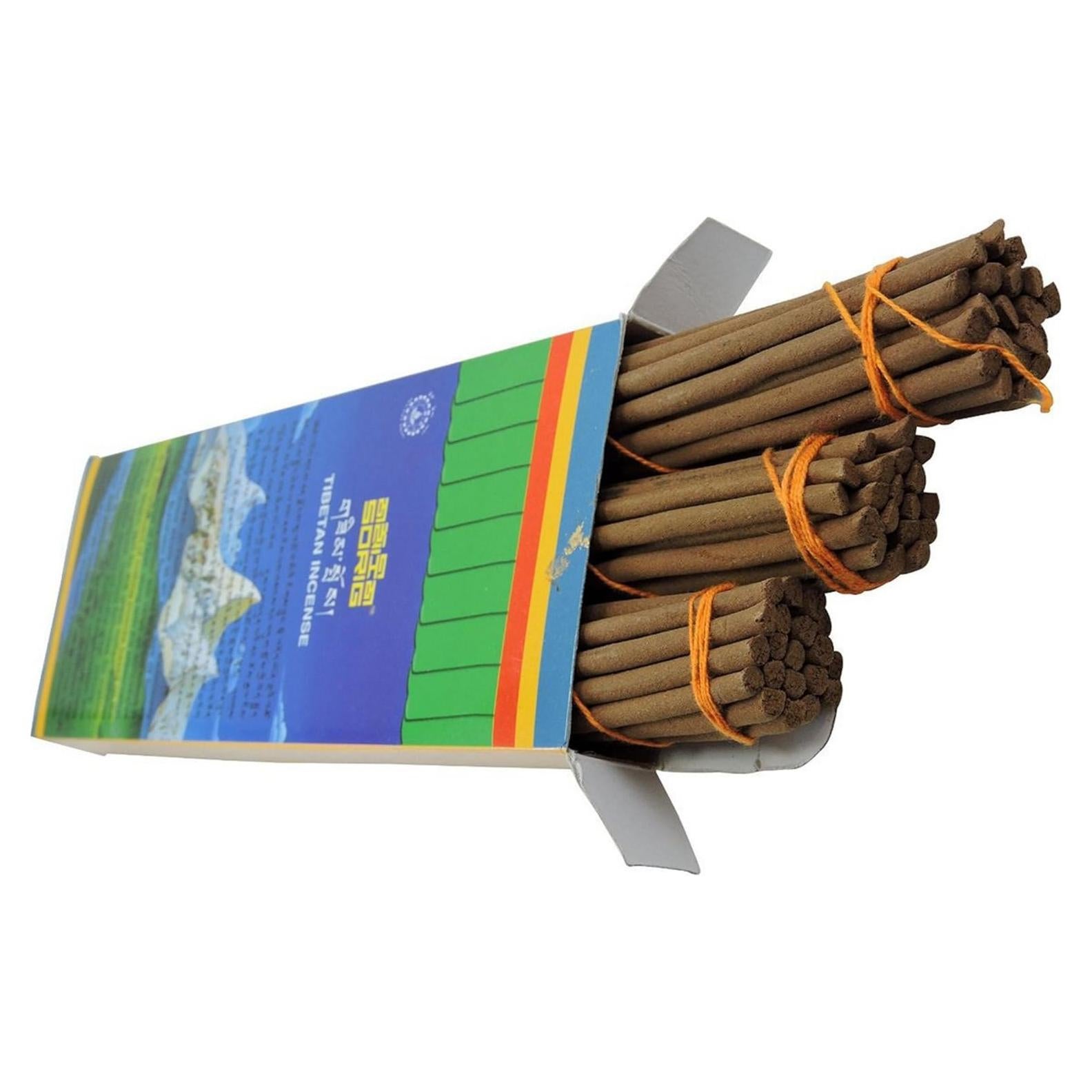 Incienso Tibetano Hecho a Mano 60 Varitas MEN-TSEE-KHANG