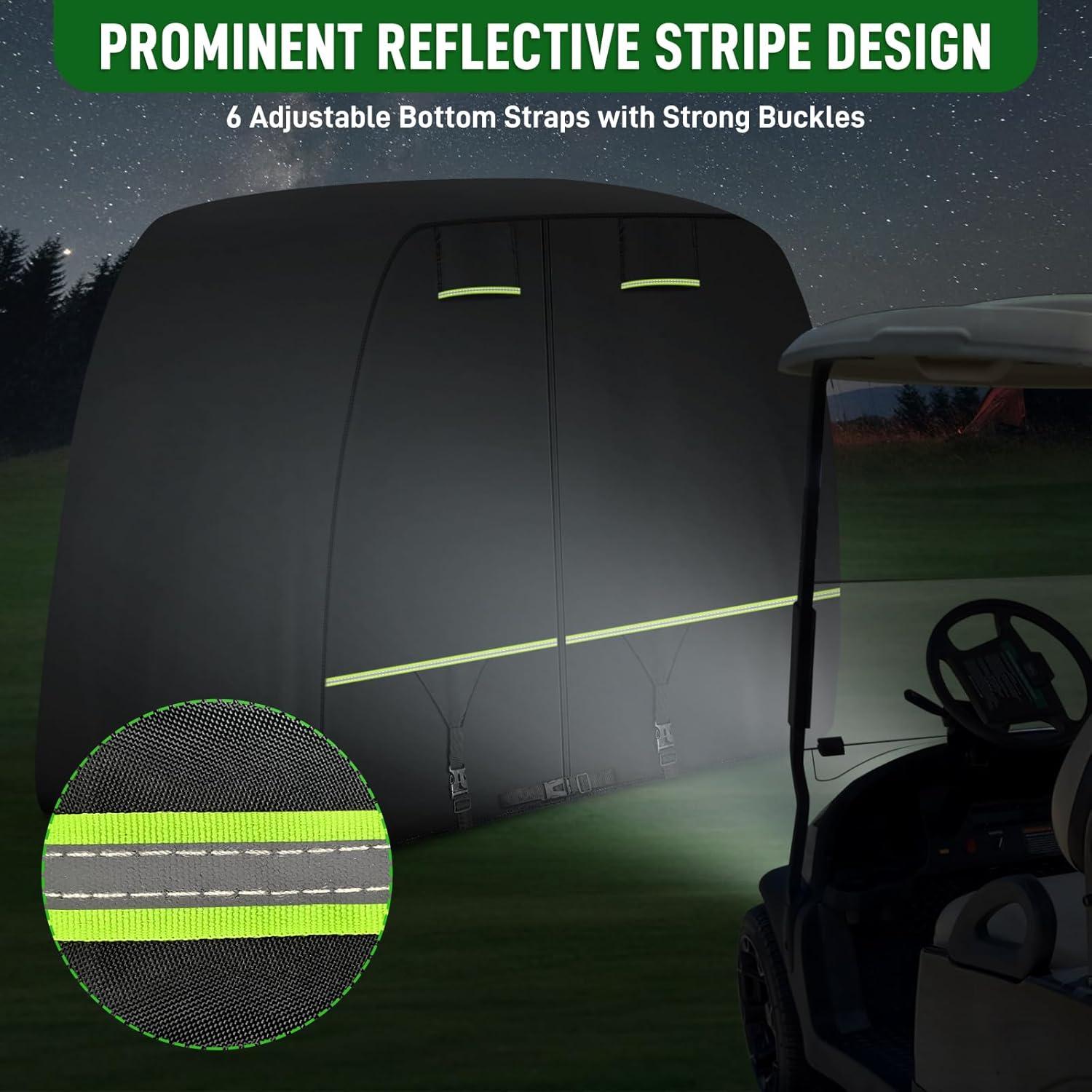 Cubierta de Carrito de Golf Cartalia 420D Impermeable 2-4 Pasajeros