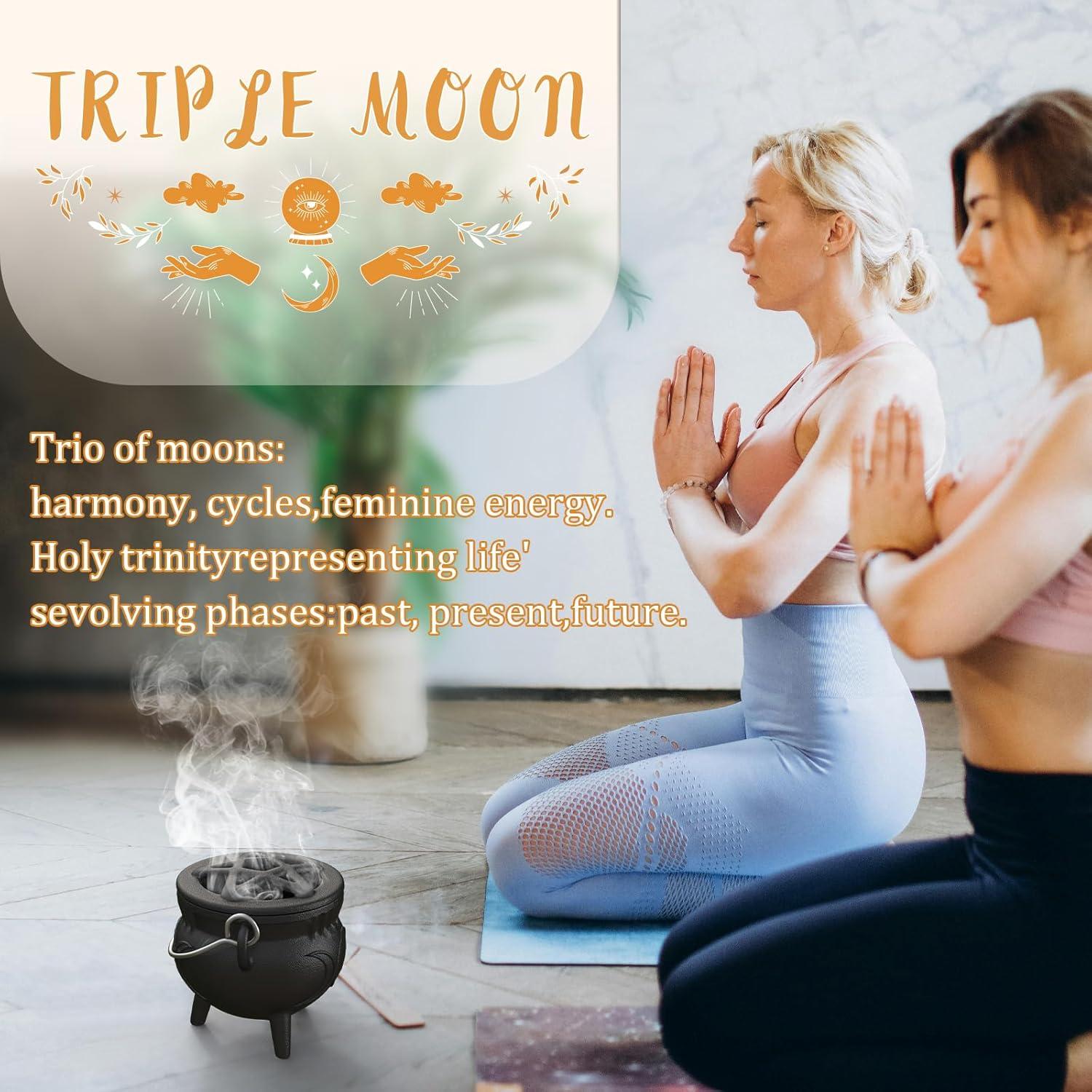 Caldero de Hierro Fundido Aurionix 1 kg con Tapa - Mini Caldero para Cocinar y Rituales