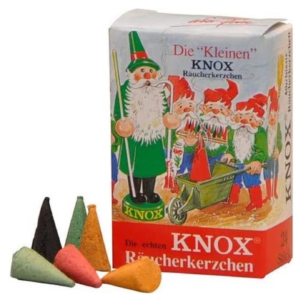 Conos de Incienso Mini Knox - Paquete Variado 24 Piezas