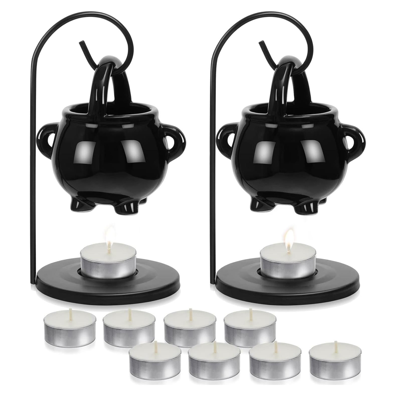 Conjunto de Quemador de Aceite de Caldero Tessco con 10 Velas