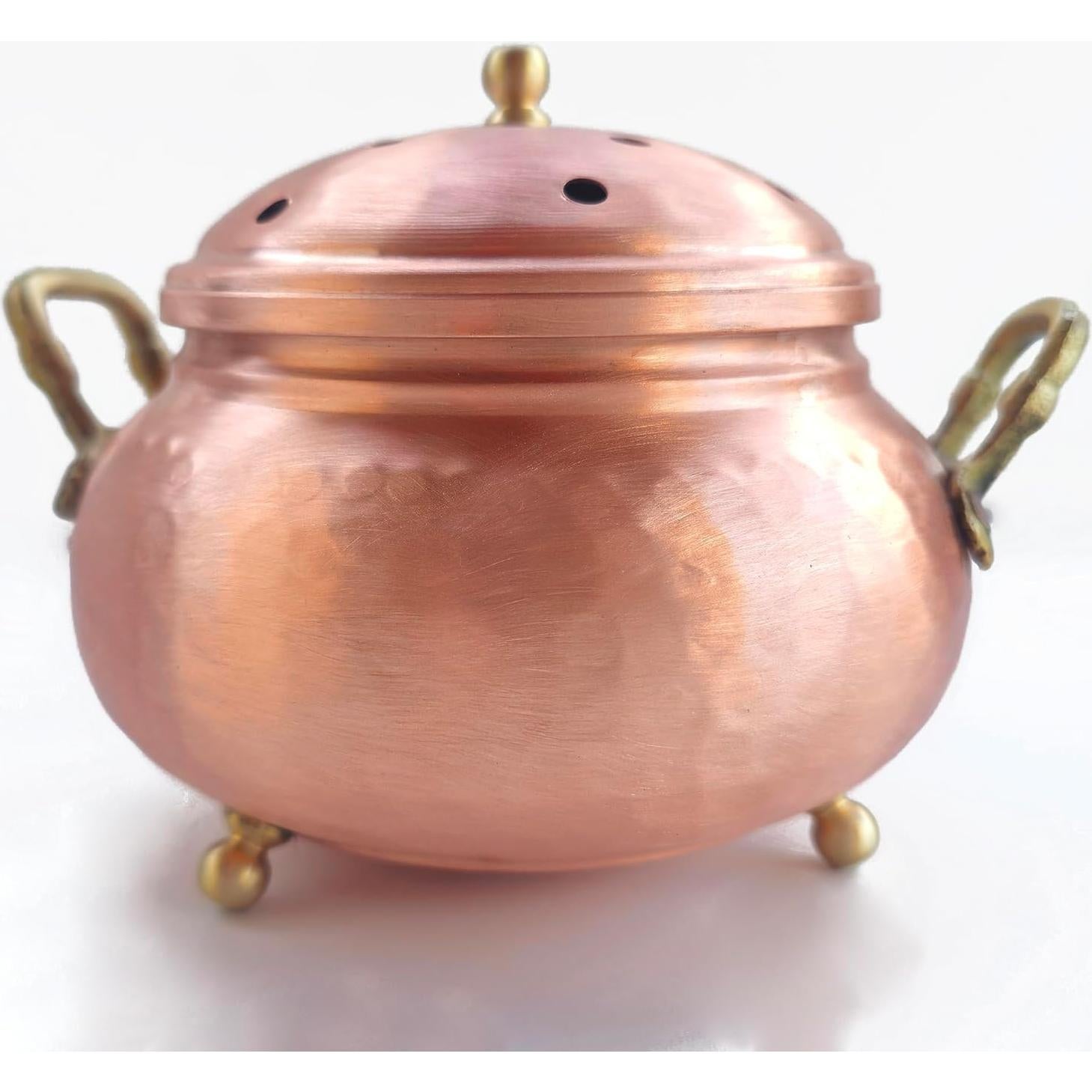 Cuenco de Cobre Ovalado Copperpek 15.24 cm para Incienso
