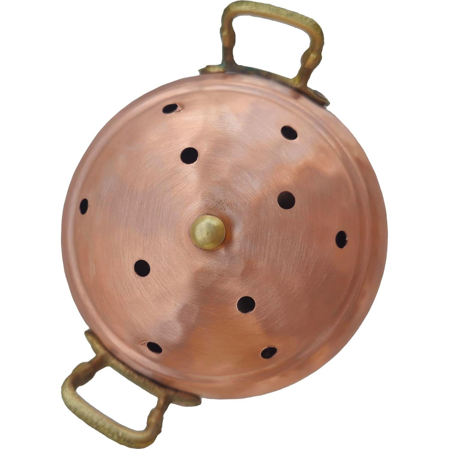 Cuenco de Cobre Ovalado Copperpek 15.24 cm para Incienso