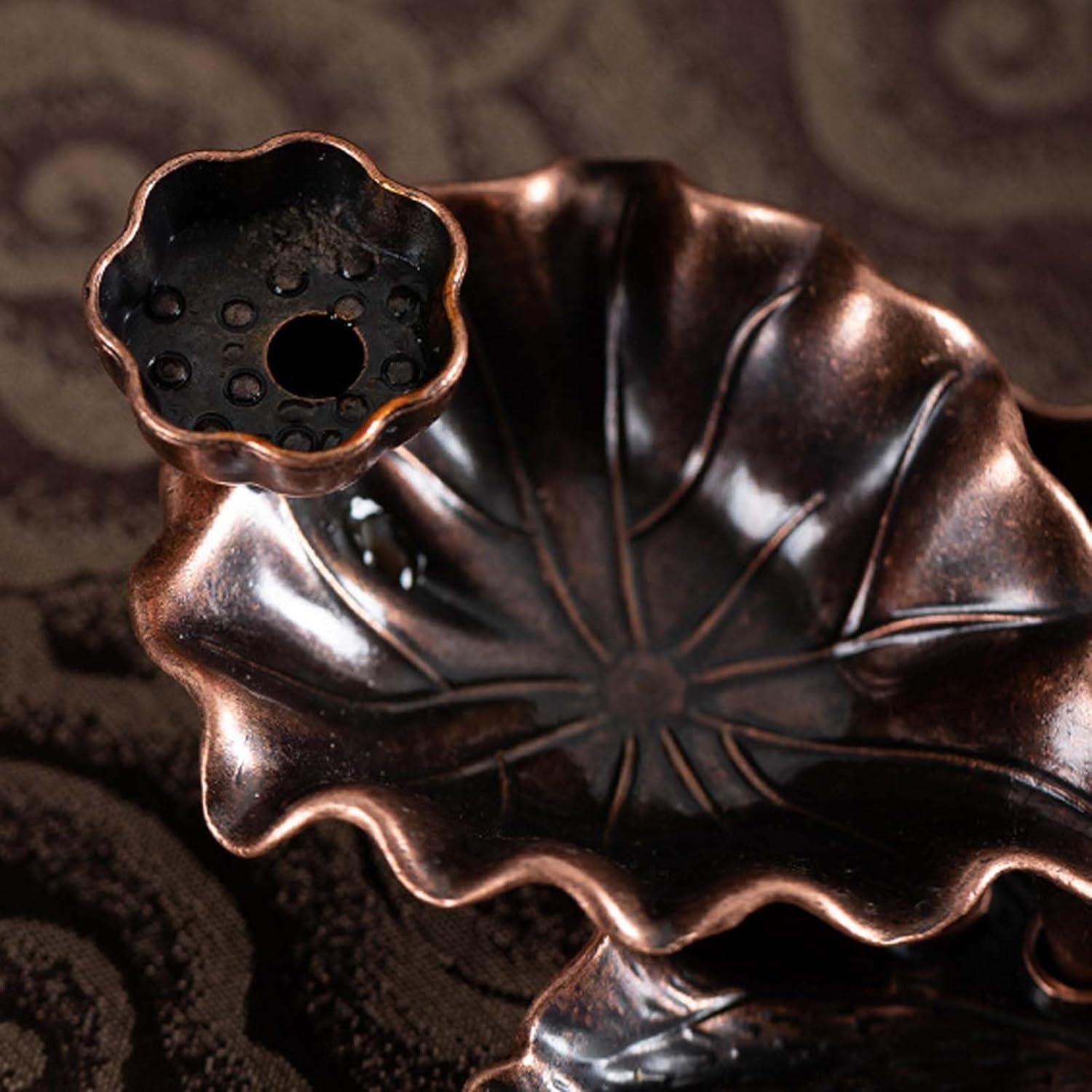 Soporte de Incienso de Cobre MGMGART con 30 Conos