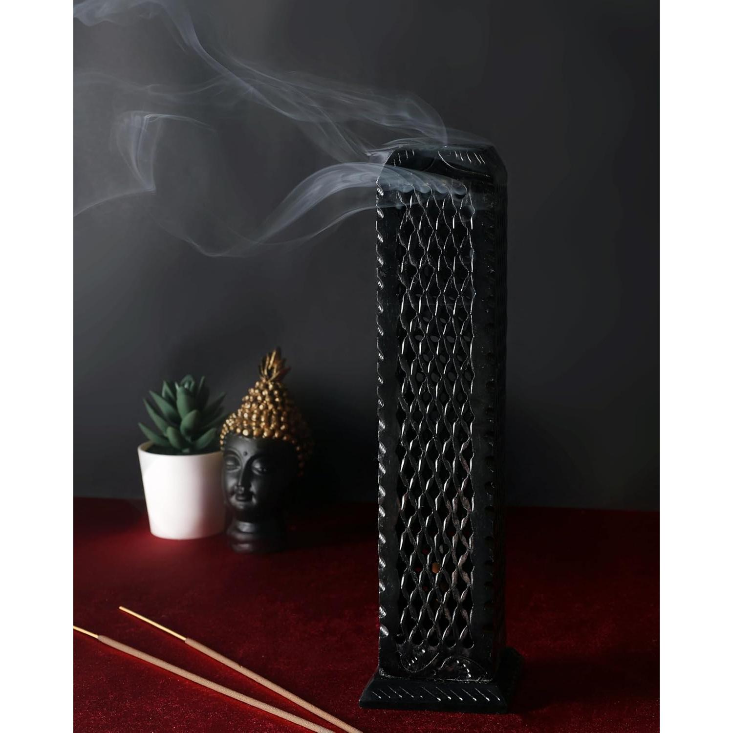 Soporte para Incienso ARTISENIA de Piedra de Jabón 27.94 cm