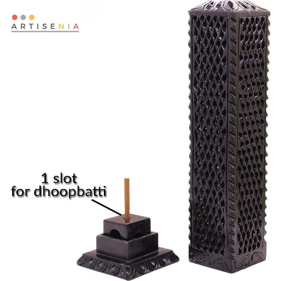 Soporte para Incienso ARTISENIA de Piedra de Jabón 27.94 cm