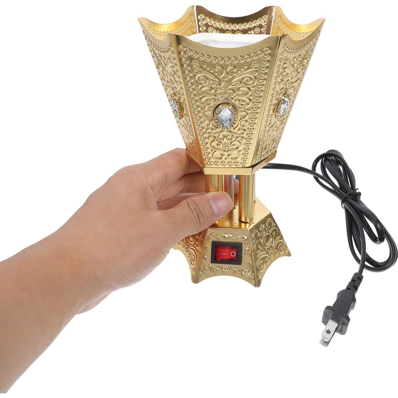 Quemador de Incienso Eléctrico MAGICLULU Estilo Retro 17cm