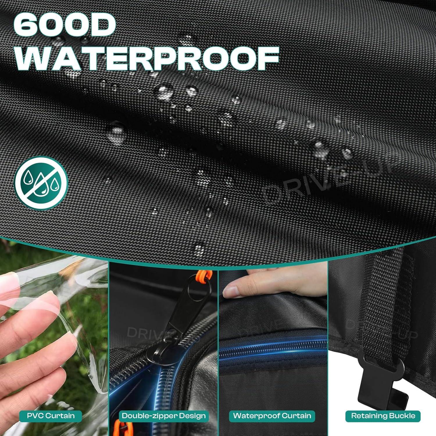 Cubierta para Carro de Golf Drive-up EZGO RXV/TXT 600D Impermeable