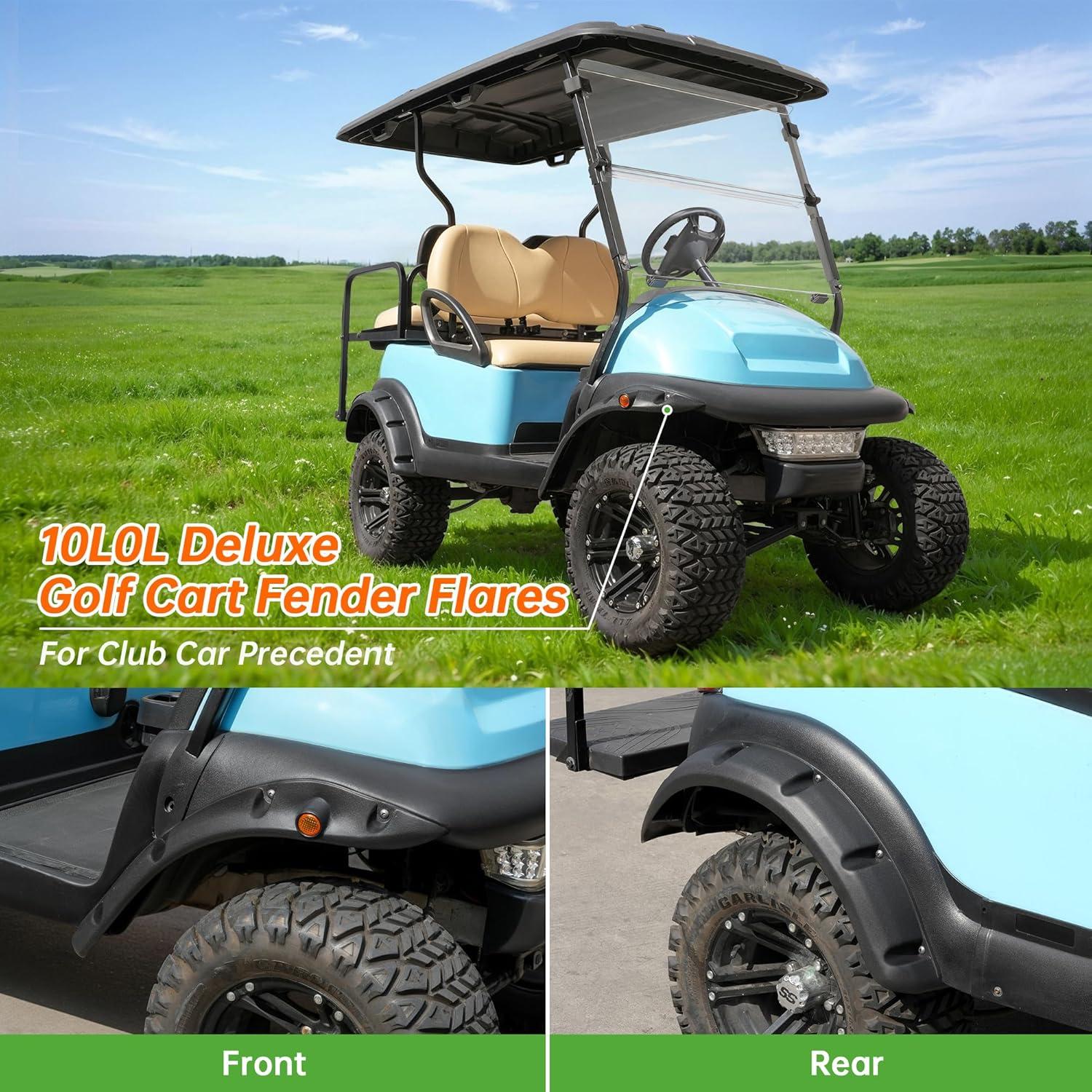 Extensiones de Guardabarros 10L0L para Carrito Golf Club Car Precedent
