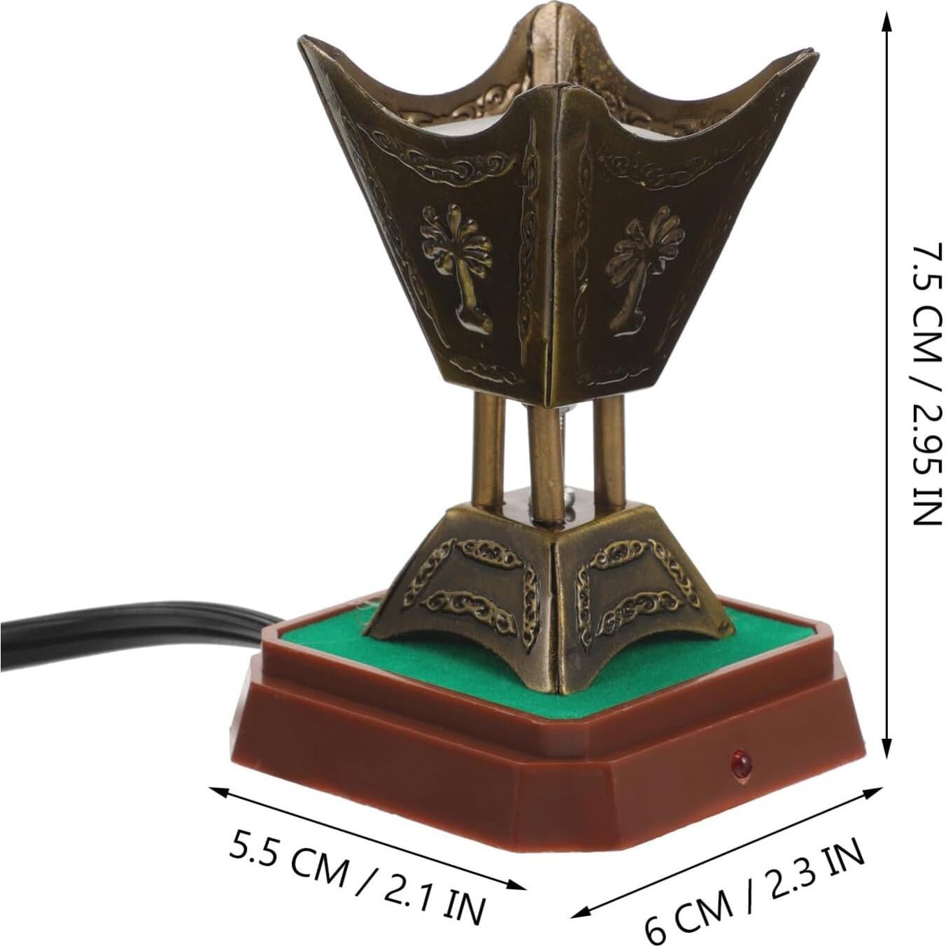 Horno de Incienso Eléctrico STOBAZA Bronce 7.49x5.99cm