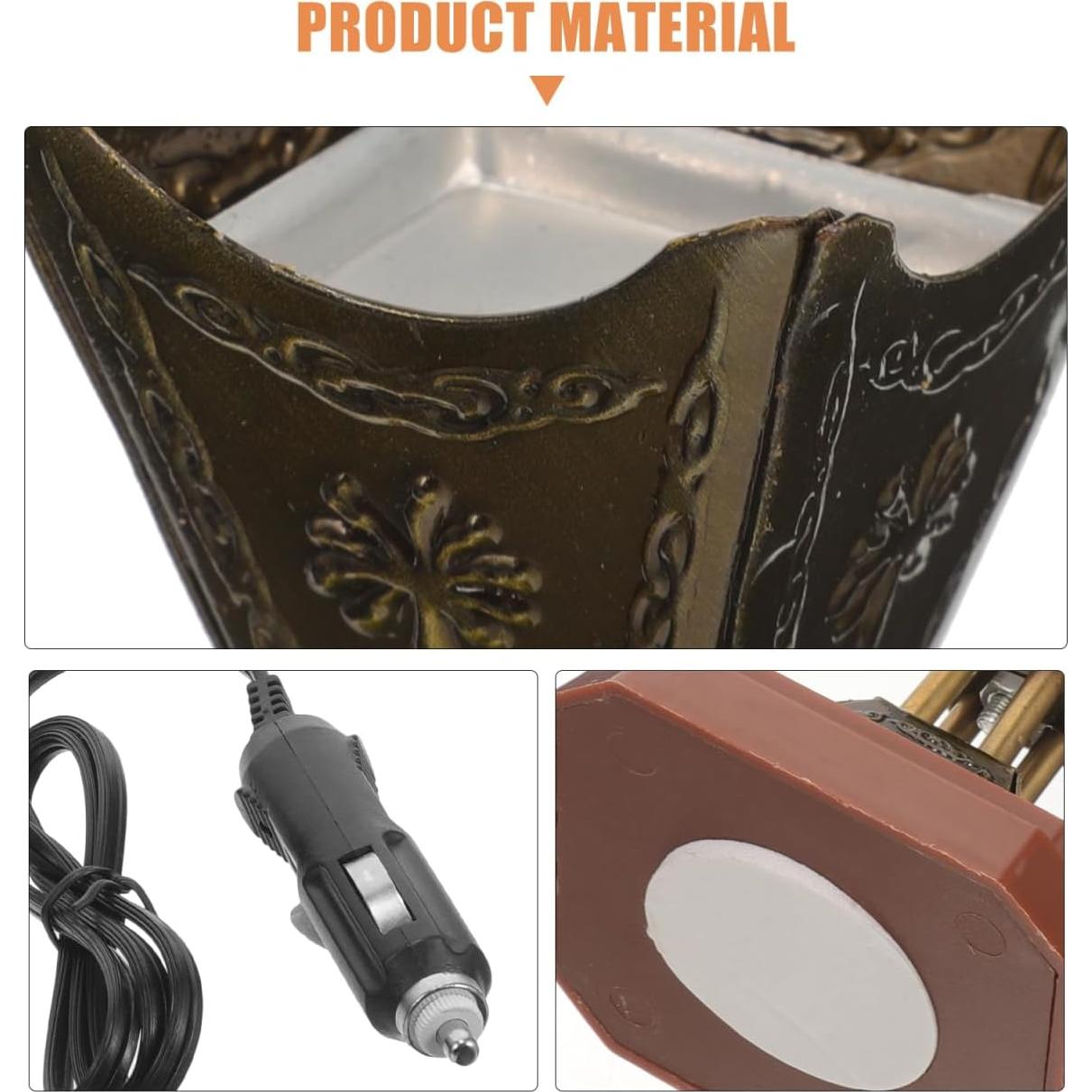 Horno de Incienso Eléctrico STOBAZA Bronce 7.49x5.99cm