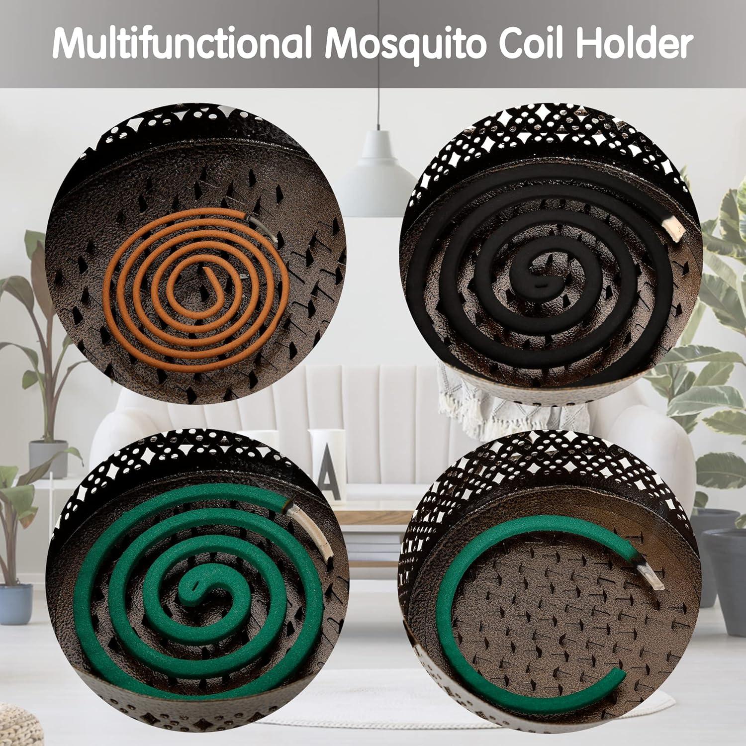 Soporte para Espirales de Mosquitos MyLifeUNIT 2 Piezas Negro