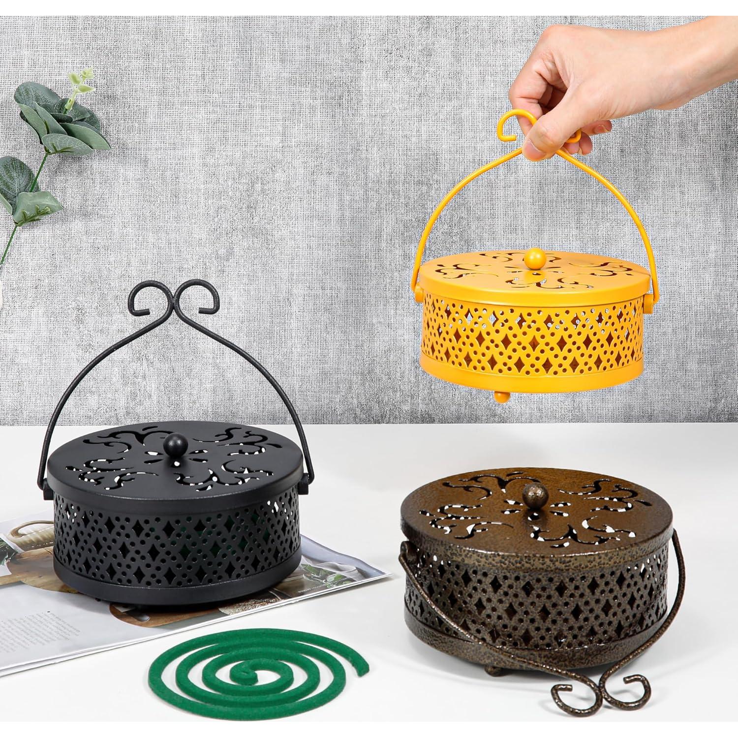 Soporte para Espirales de Mosquitos MyLifeUNIT 2 Piezas Negro