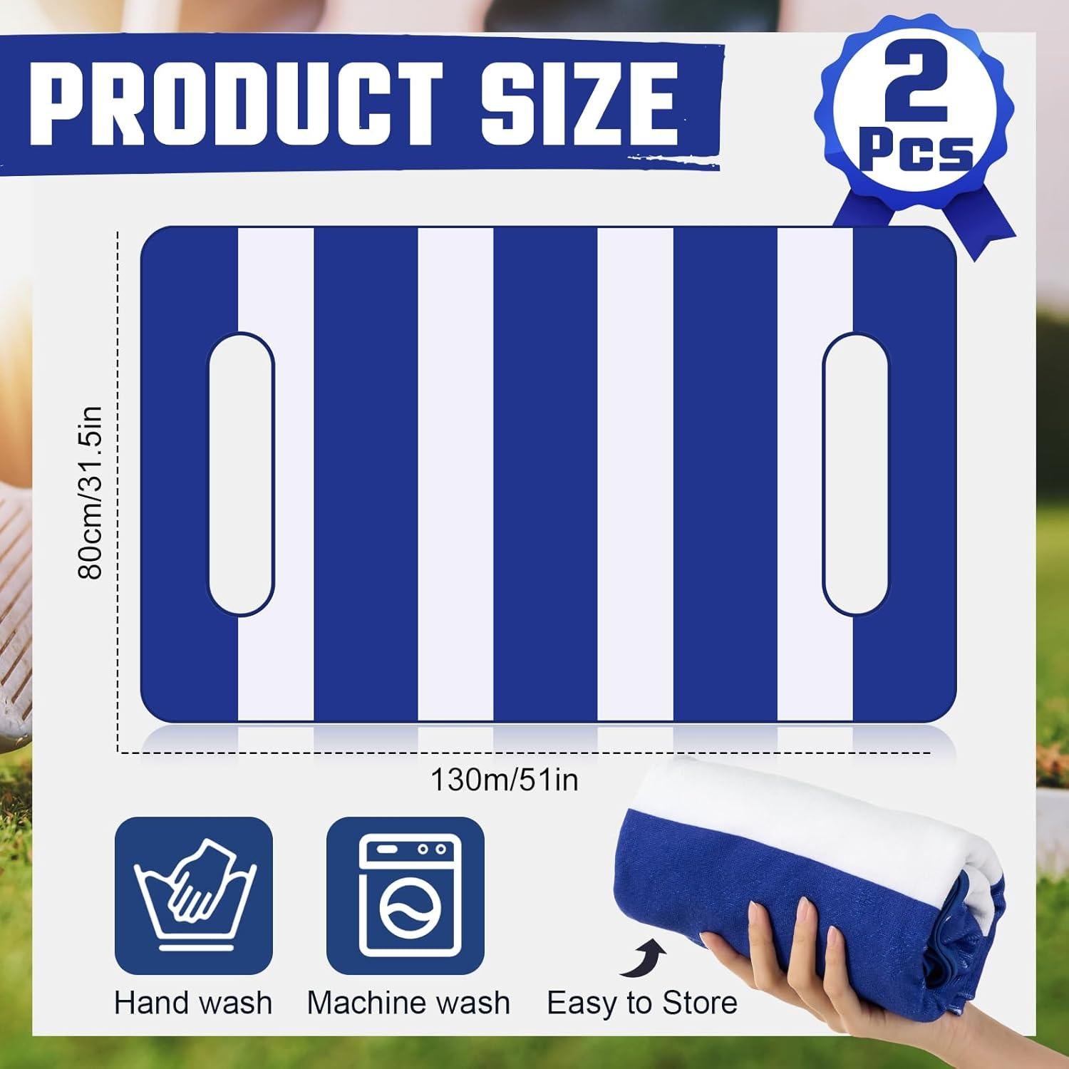 Funda de Asiento de Carrito de Golf HunnmingRe 2 Pcs Microfibra