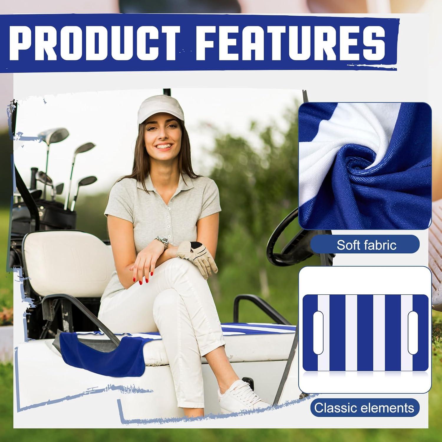 Funda de Asiento de Carrito de Golf HunnmingRe 2 Pcs Microfibra