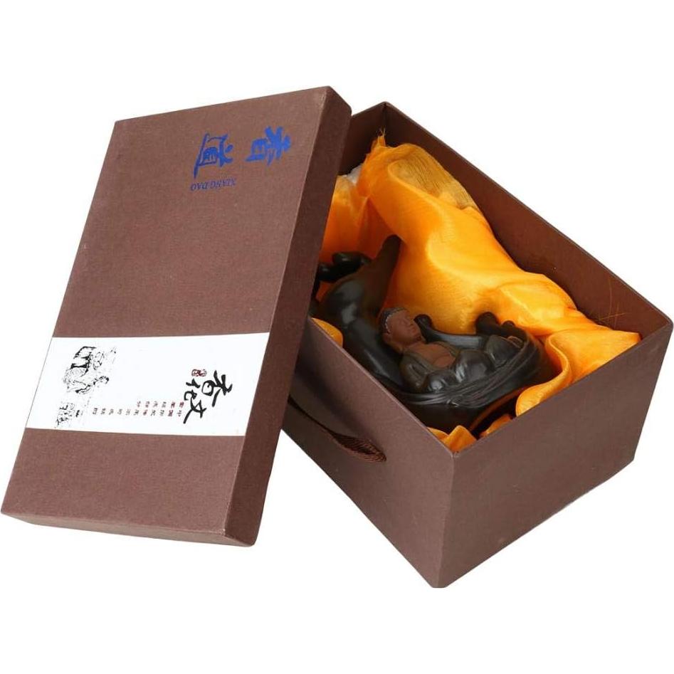 Horno de Incienso de Retroceso Stimmt Loto Buda Cerámica 10 Conos