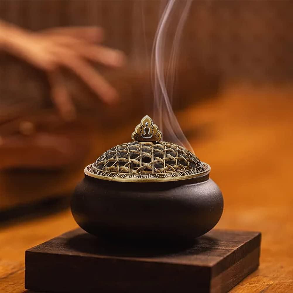 Tapa de Quemador de Incienso DICOSMETIC 2pcs Malla Bronce 66mm