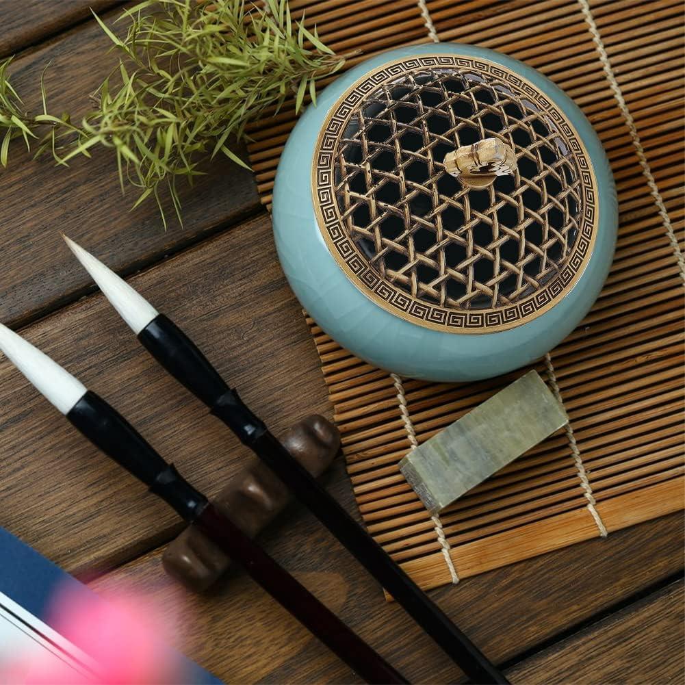 Tapa de Quemador de Incienso DICOSMETIC 2pcs Malla Bronce 66mm