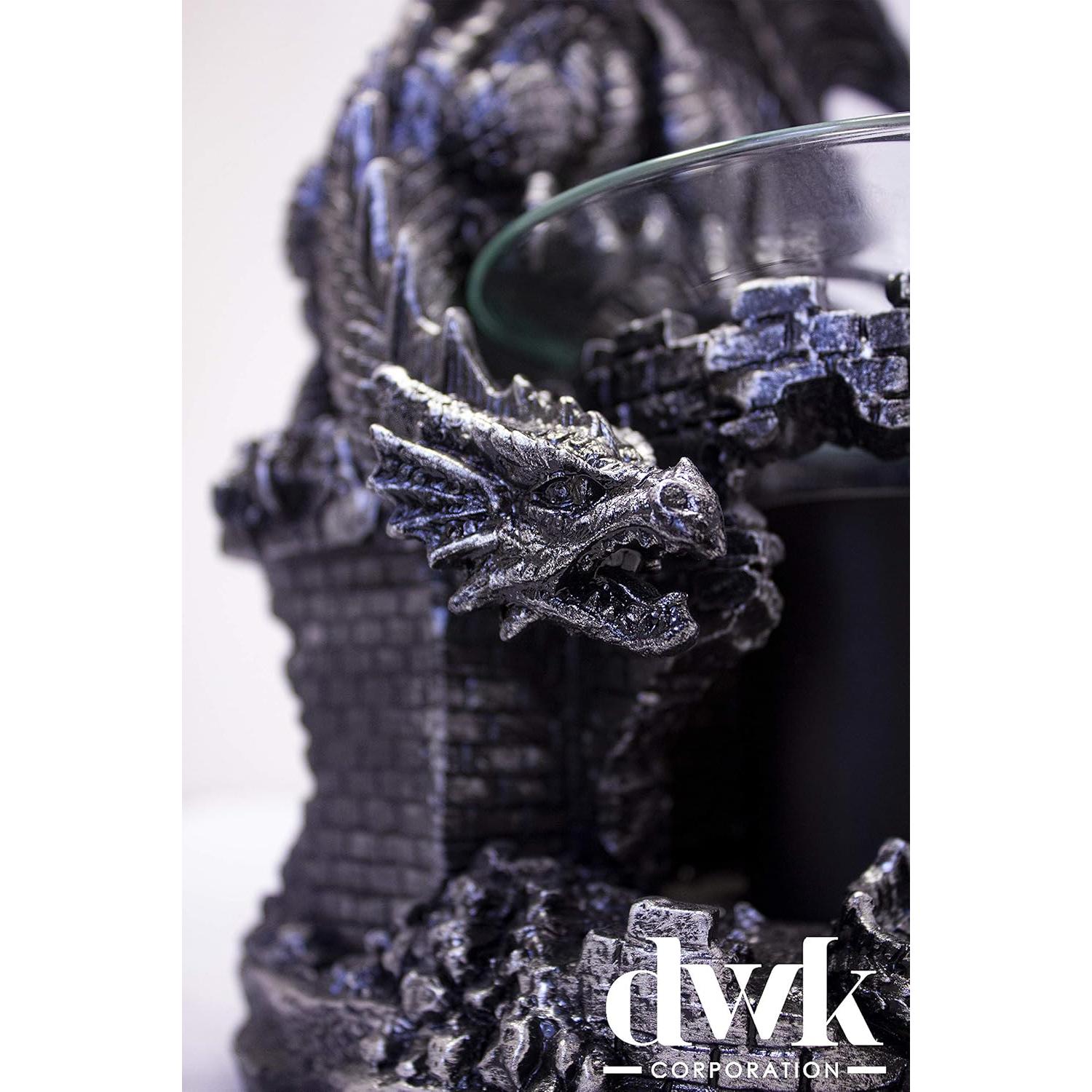 Quemador de Aceite Eléctrico Dragón Feroz DWK 23x15 cm