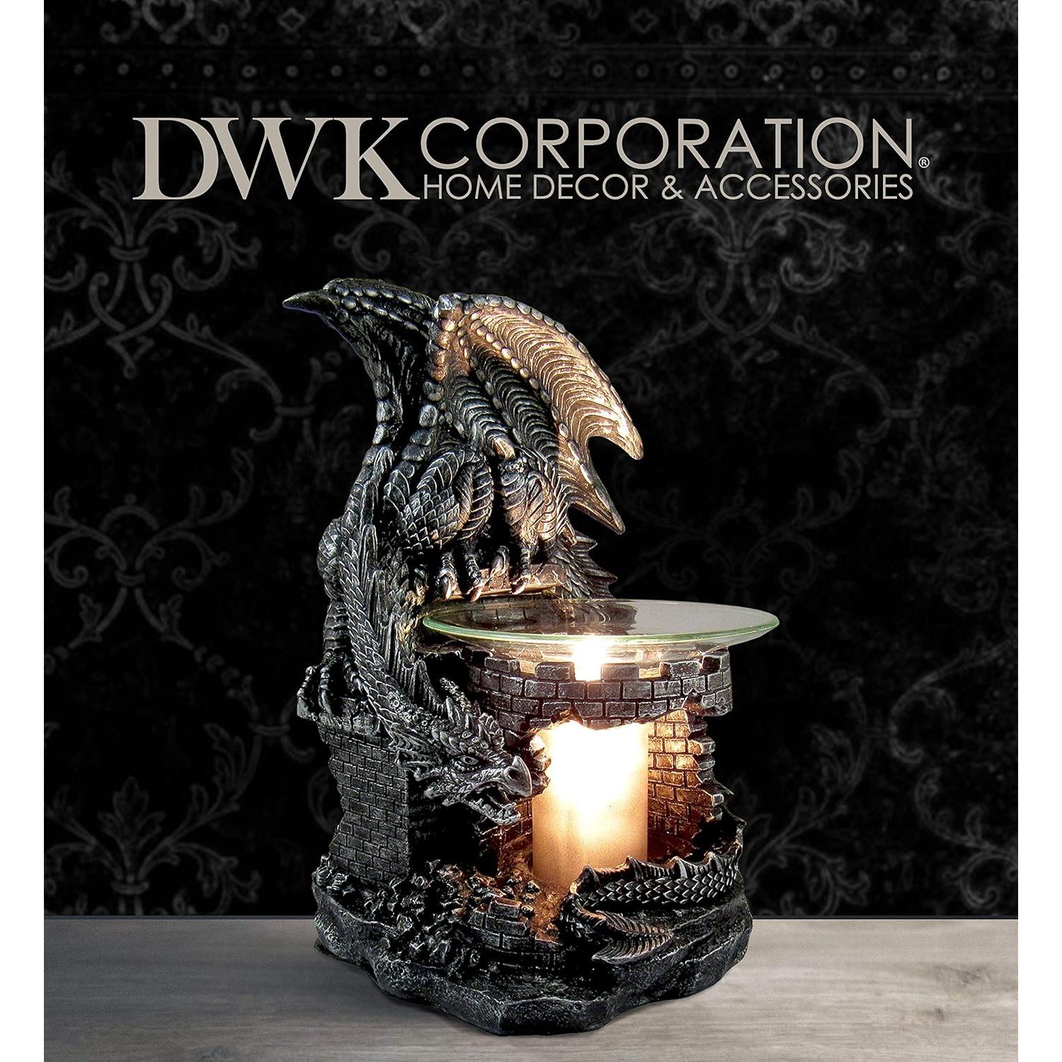 Quemador de Aceite Eléctrico Dragón Feroz DWK 23x15 cm