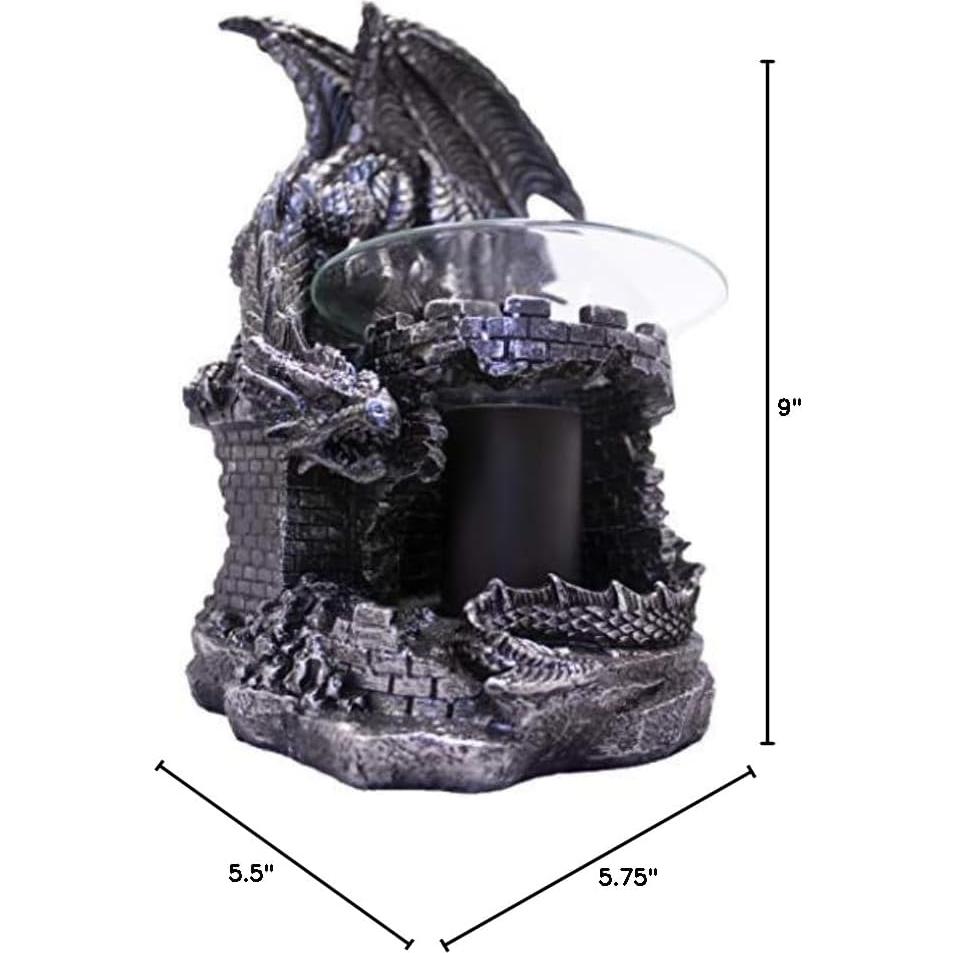 Quemador de Aceite Eléctrico Dragón Feroz DWK 23x15 cm