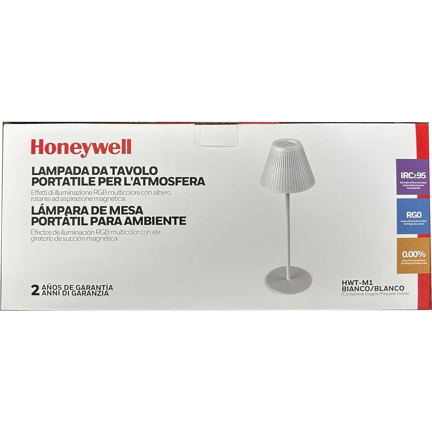 Lámpara de Mesa Inalámbrica Honeywell HWT-M1 5200mAh RGB