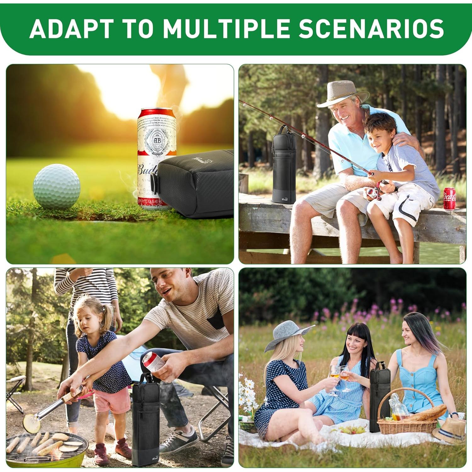 Bolsa Térmica de Golf Tirrinia - Capacidad 1.32L, Aislante