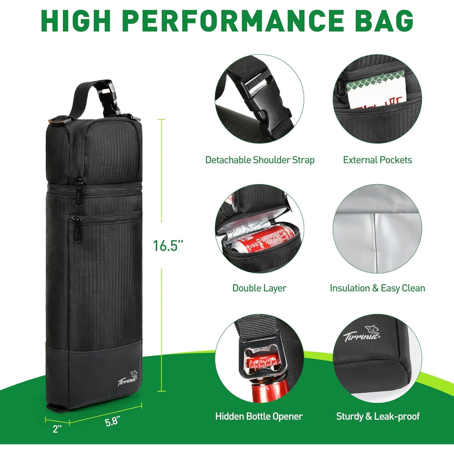 Bolsa Térmica de Golf Tirrinia - Capacidad 1.32L, Aislante