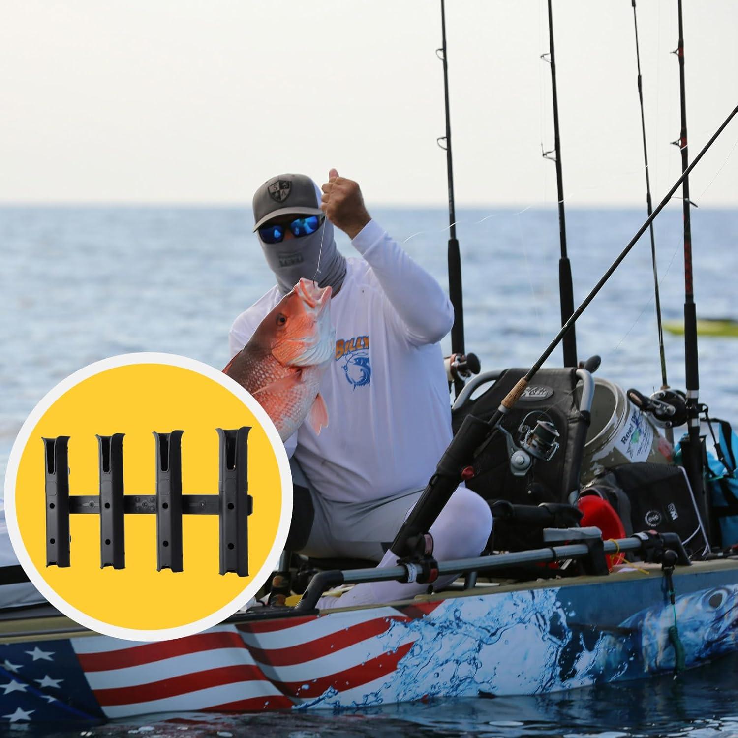 Soporte de Varas de Pesca VEXPLO V-ROD 4 Tubos Ajustable