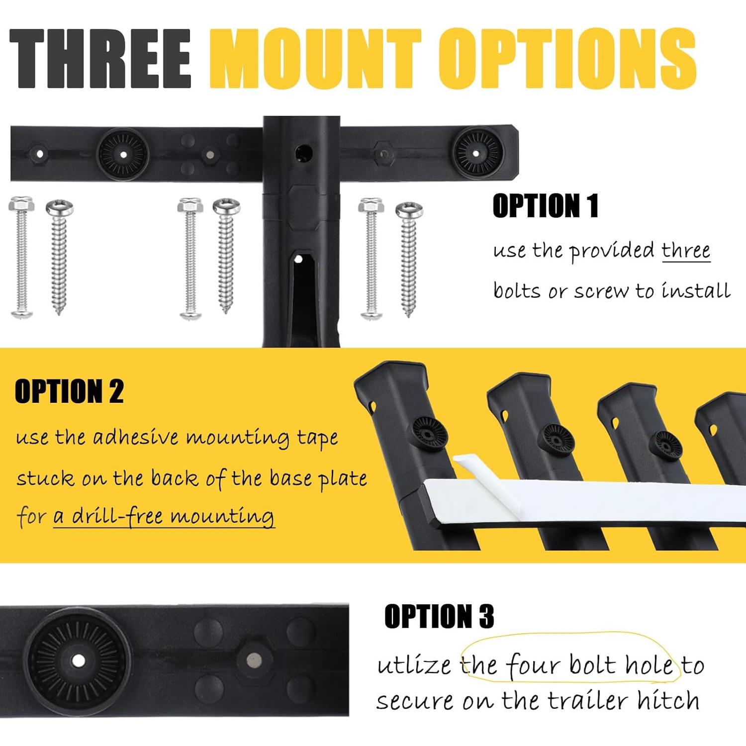 Soporte de Varas de Pesca VEXPLO V-ROD 4 Tubos Ajustable