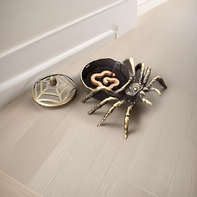 Quemador de Incienso Mini KKpxafl en Forma de Araña - 2 Piezas