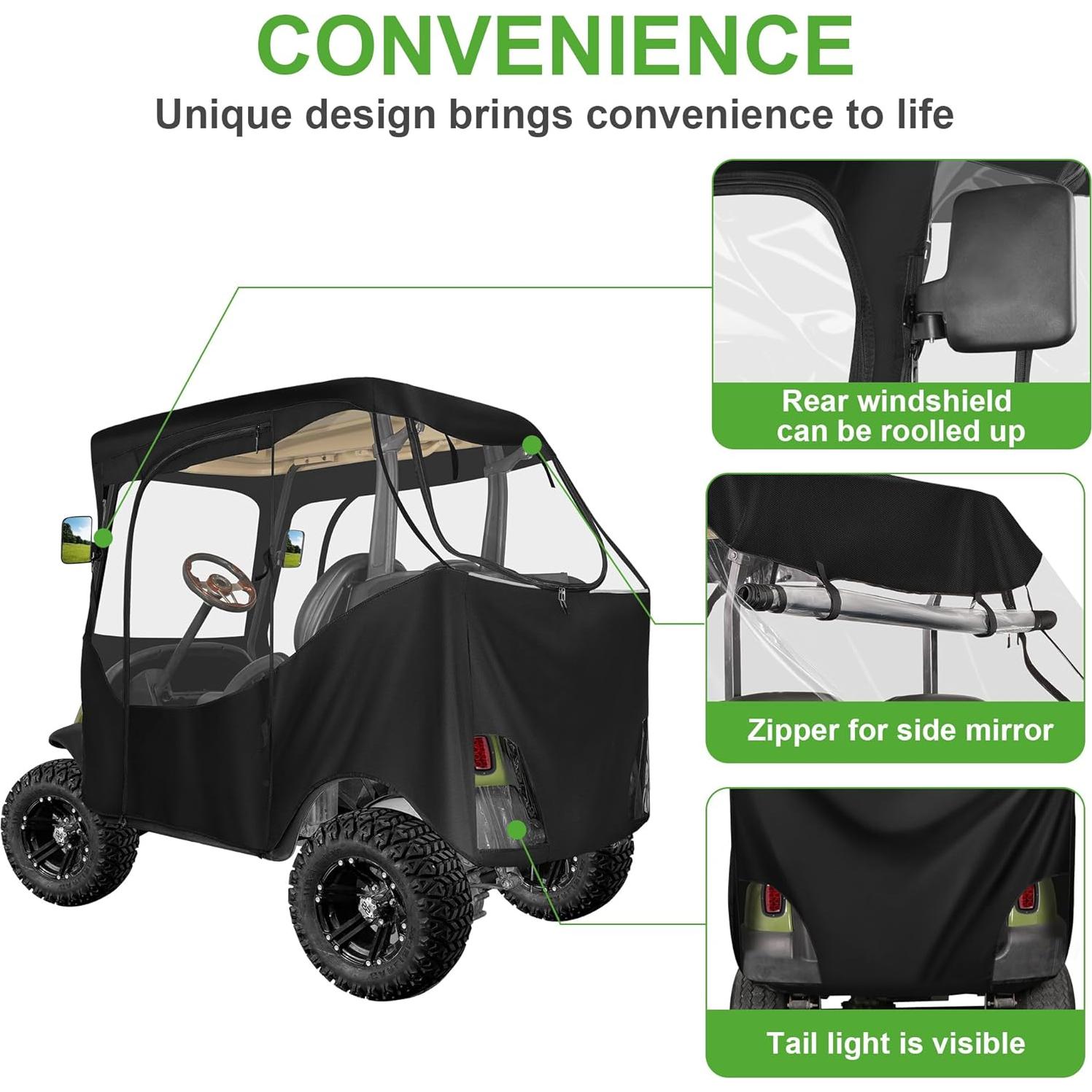 Cubierta Enclosure 10L0L para Carro de Golf 2 Pasajeros