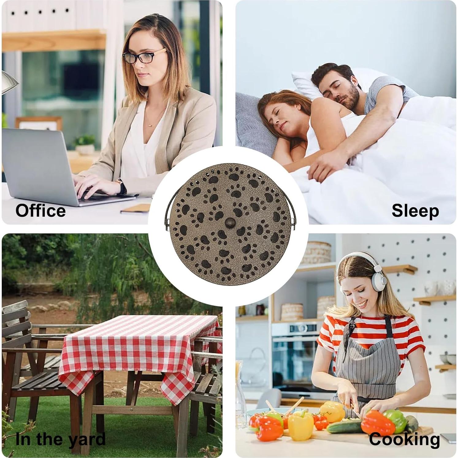 Soporte para Espirales de Mosquitos Itechpanda 2 Pcs Metal