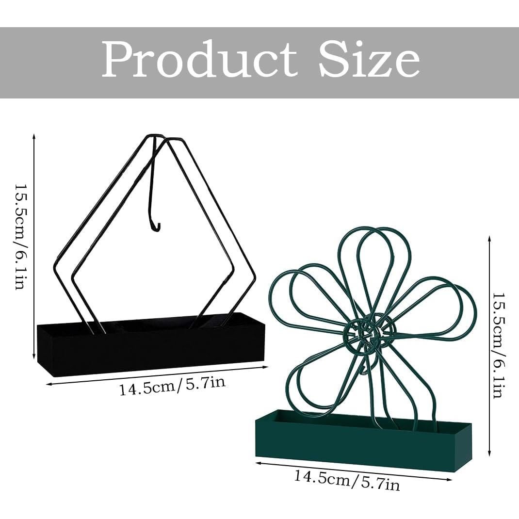 Soporte de Espiral de Mosquito DIYBravo - Metal Ignífugo 2 Piezas