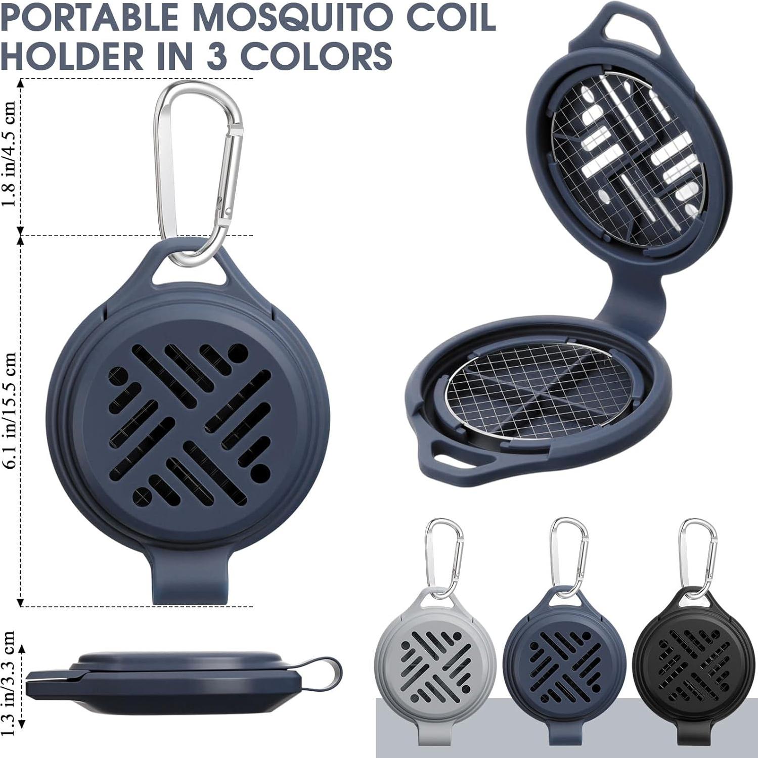Soporte para Espirales de Mosquitos Colingmill - 3 Pcs Silicona