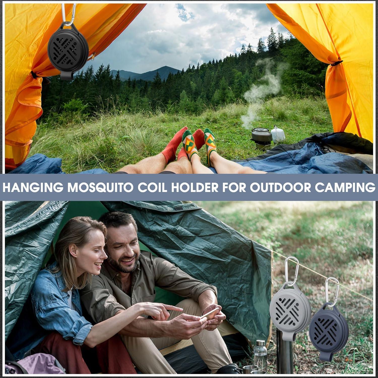 Soporte para Espirales de Mosquitos Colingmill - 3 Pcs Silicona