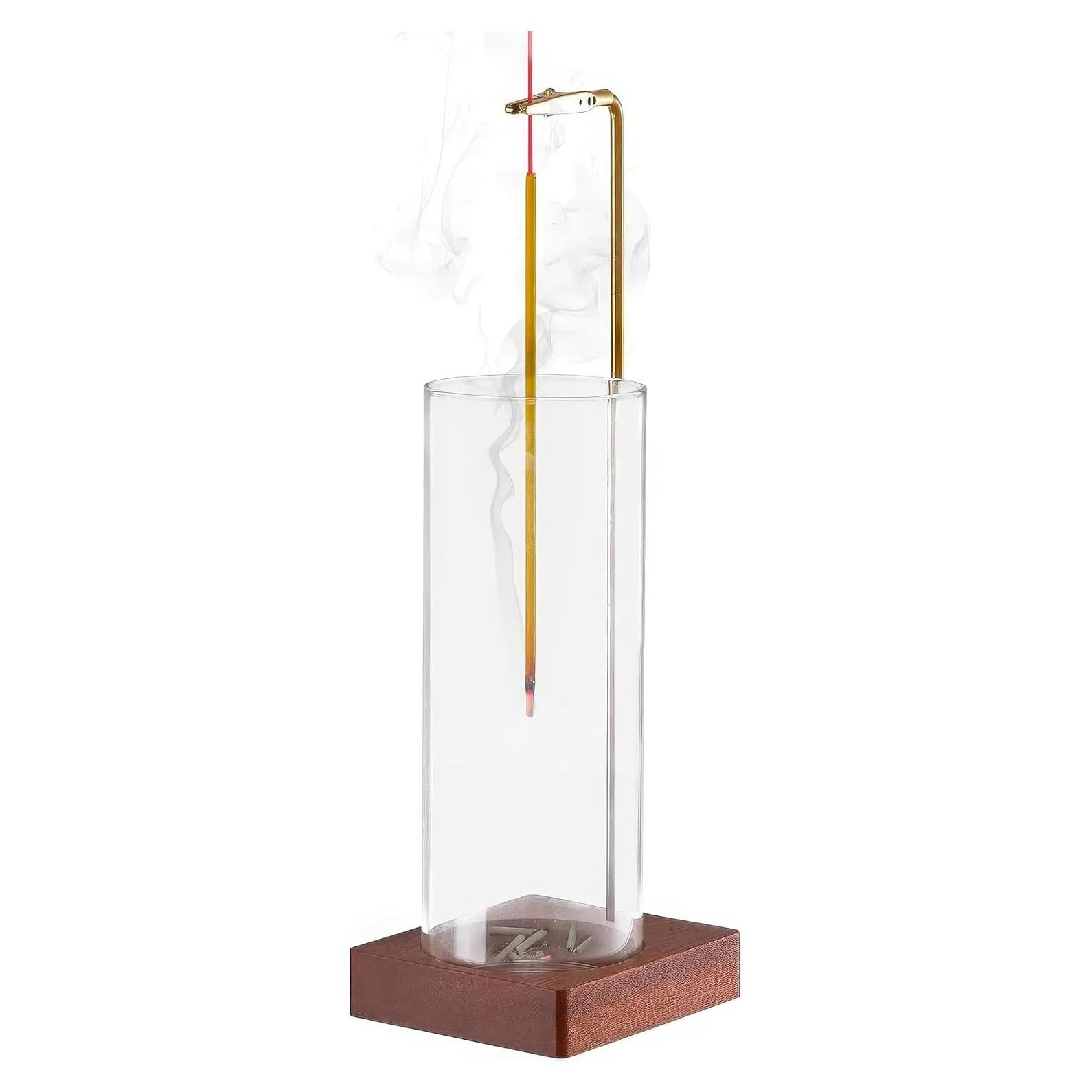 Quemador de Incienso Colgante Chiorgone con Recogedor de Vidrio