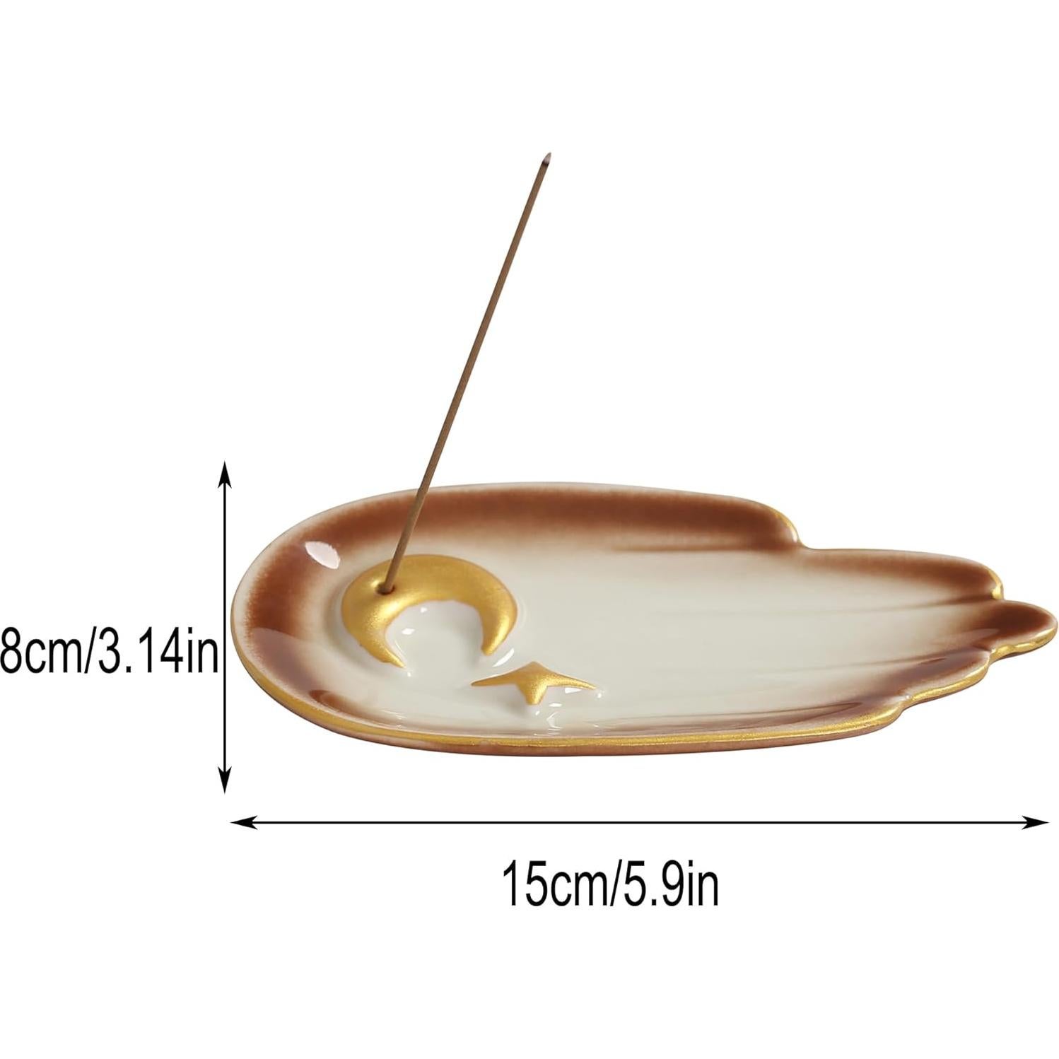 Soporte de Salvia y Palo Santo YIASSON de Cerámica 15.5 cm
